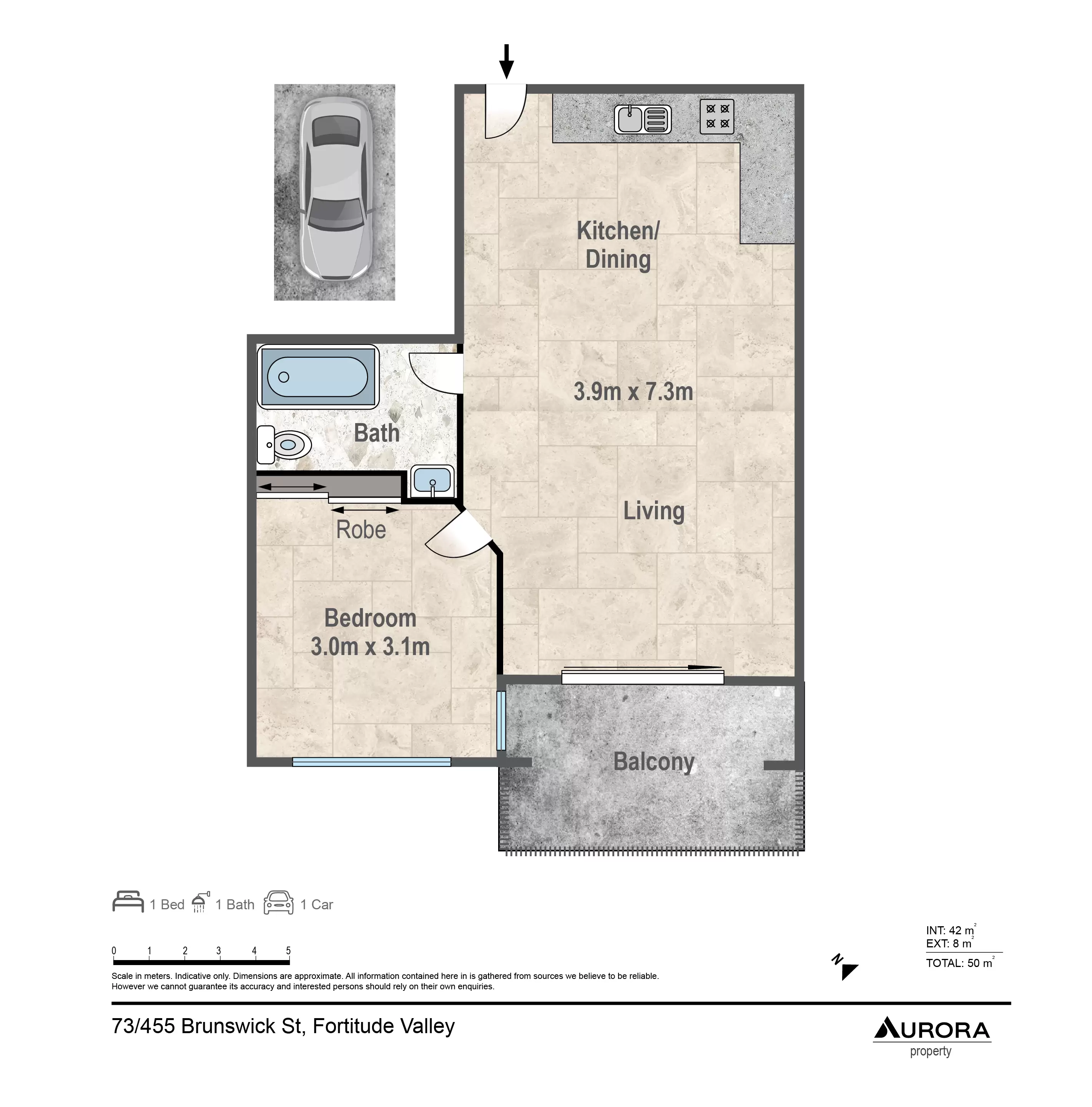 73/455A Brunswick Street, Fortitude Valley Sold by Aurora Property - image 14